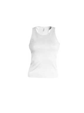 Dámské tílko(KARIBAN ANGELINA LADIES TANK VEST)>bílá>XS