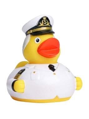 Kačenka do vany (MBW Squeaky duck captain) > vícebarevná