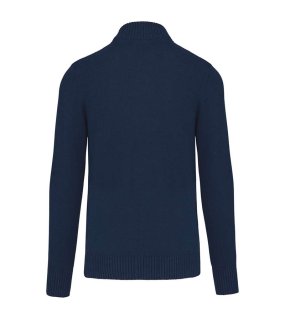 Pánský svetr(KARIBAN MENS FULL ZIP CARDIGAN)>modrá (navy)>S