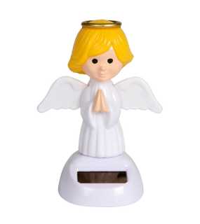 Solární figurka> bílá