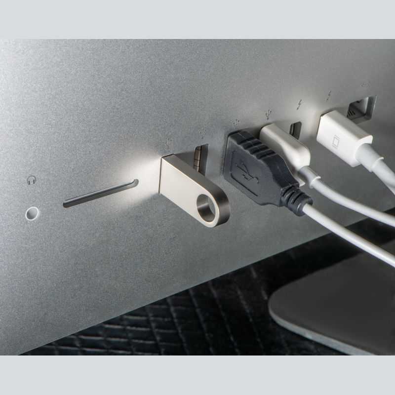 USB klíč Landen > šedá