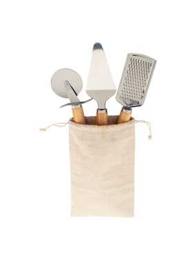 Servírovací sada na pizzu > prírodná