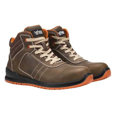 Pánská obuv (V-PRO METAL-FREE SRC S3 BOOT) > hnědá/oranžová > 41