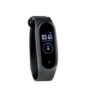 Úzké smart hodinky > černá
