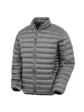 Pánská bunda (RESULT Recycled Padded Jacket) > šedá (frost) > XS