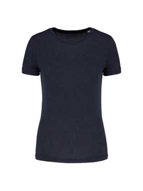 Dámské triko (LADIES' TRIBLEND ROUND NECK SPORTS T-SHIRT)>modrá (french navy heather)>2XL