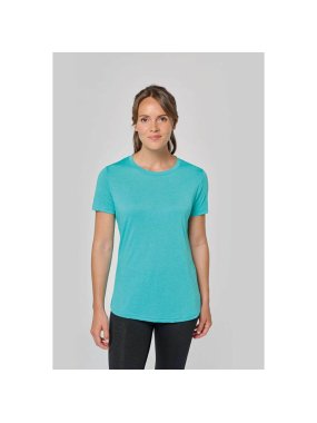 Dámské triko (LADIES' TRIBLEND ROUND NECK SPORTS T-SHIRT)>modrá (french navy heather)>XS