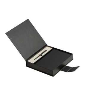 CrisMa sada zápisníku a pera > černá