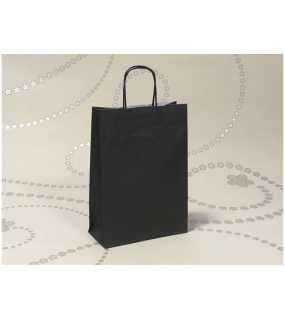 Papírová taška (STYLE LINE) > černá > 18x8x22 cm
