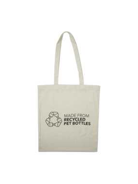 RPET taška Stuttgart, 140 g/m2 > béžová