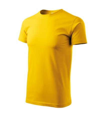Unisex tričko (MALFINI Heavy New) > žlutá > S