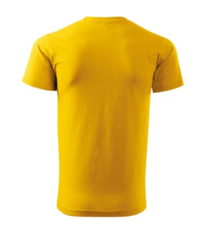 Unisex tričko (MALFINI Heavy New) > žlutá > S