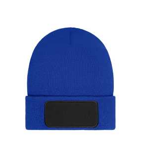 Zimní čepice (MB Beanie with Patch - Thinsulate) > modrá (royal)