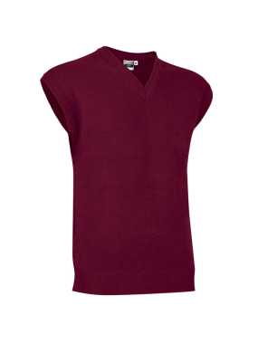 Pánská vesta (STAFF) > červená (mahogany garnet) > L