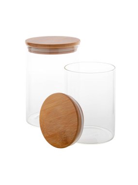 Skleněná dóza > transparentní / přírodní