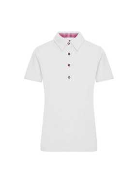 Dámská polokošile (JN Ladies Traditional Polo)>bílá / purpurová / bílá>M