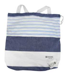 Brašna (THE ONE Hamam Bag) > modrá (navy) / modrá (light) > 90 x 170 cm