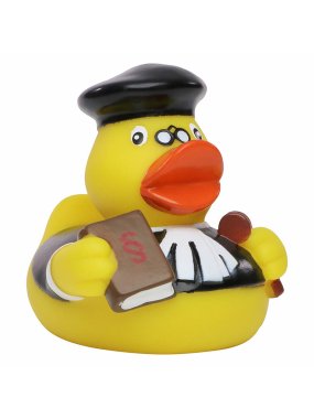 Kačenka do vany (MBW Squeaky duck judge) > vícebarevná