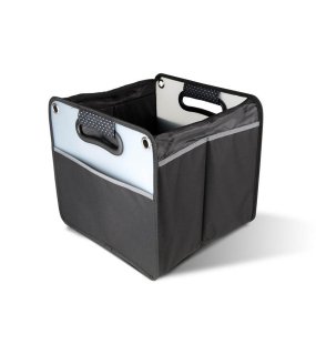 Organizér do kufru(KIMOOD TRUNK ORGANIZER WITH FLAP)>černá