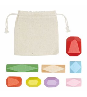 Dřevěné puzzle > barevná