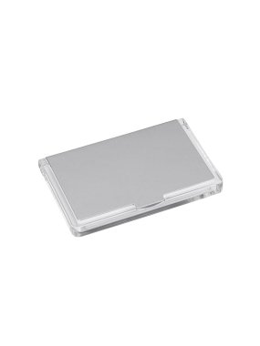 Stojan na vizitky> stříbrná