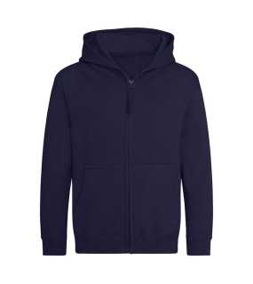 Dětská mikina (Just Hoods KIDS ZOODIE) > modrá (oxford navy) > 9/11