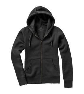 Dámská mikina se zipem (Arora hooded full zip ladies sweater Elevate)>šedá (anthracite)>M