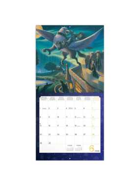 Nástěnný kalendář (Harry Potter 2026) - 30 x 30 x 1 cm