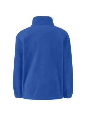 Dětská fleece bunda (FRUIT OF THE LOOM Kids Outdoor Fleece )>modrá (royal)>3/4