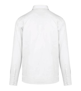 Pánská košile (Kariban MEN'S NEVADA LONG SLEEVE COTTON SHIRT) > bílá > 4XL