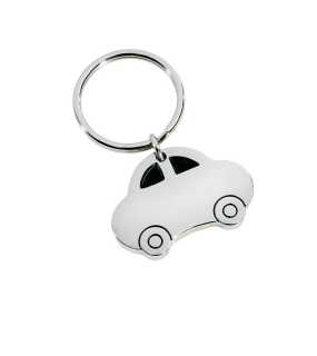Kovová klíčenka > stříbrná