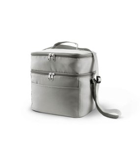 Chladící taška(KIMOOD DOUBLE COMPARTMENT COOLER BAG)>šedá (light)