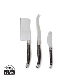 Nože na sýr VINGA Gigaro > stříbrná