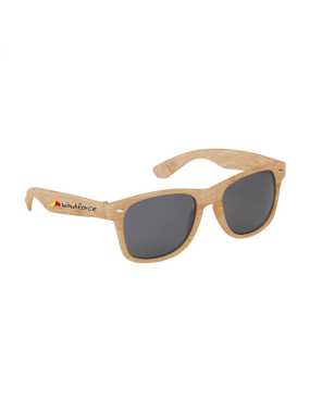 Looking Bamboo sunglasses>hnedá (drevo)