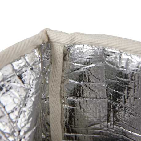 Chladící koš VINGA Volonne z recykl. canvas AWARE™ > bílá (off)
