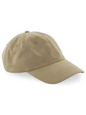 6 panelová-unisex kšiltovka(Beechfield Organic Cotton 6 Panel Dad Cap)>žlutá(desert sand)