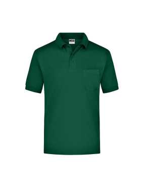 Pánská polokošile (JN Polo Piqué Pocket)>zelená (dark)>3XL