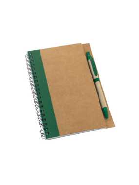 Poznámkový blok B6 s perem > zelená