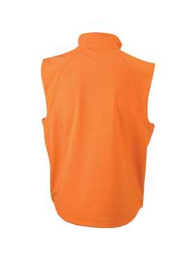 Pánská softshell vesta (JN Men's Softshell Vest)>oranžová>S