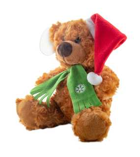 Plyšový medvídek > hnědá/červená