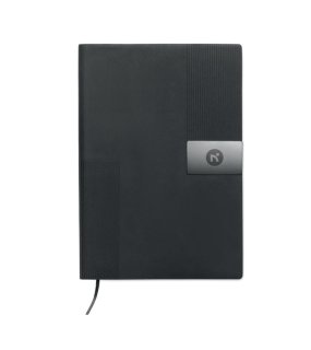 Zápisník A5 z měkkého PU > černá