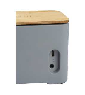 Bluetooth reproduktor a indukční nabíječka > šedá