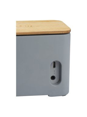 Bluetooth reproduktor a indukční nabíječka > šedá