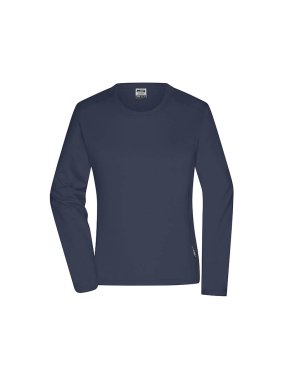 Dámské triko (JN Ladies Workwear-Longsleeve-T)>modrá (navy)>M