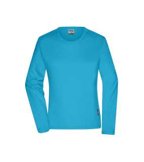 Dámské triko (JN Ladies Workwear-Longsleeve-T)>tyrkysová>M