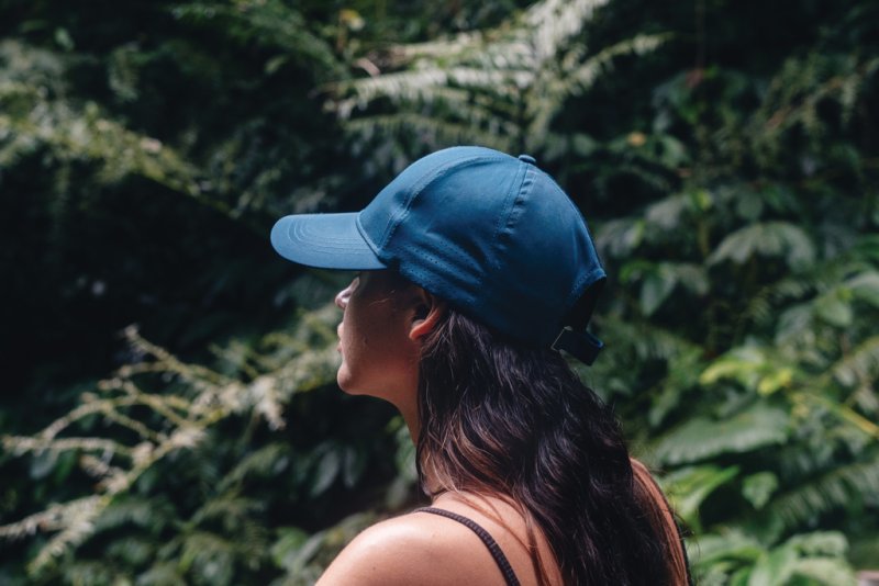 6 dílná sportovní kšiltovka Impact z 280g rec. bavlny AWARE > modrá (navy)