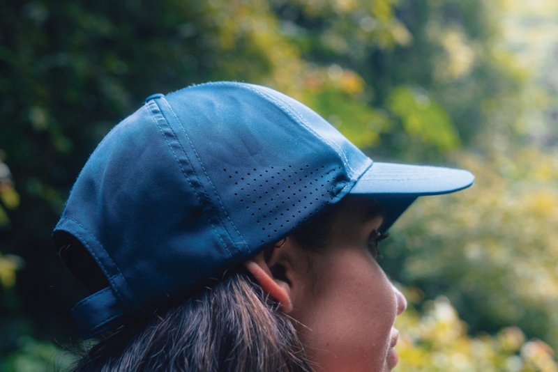 6 dílná sportovní kšiltovka Impact z 280g rec. bavlny AWARE > modrá (navy)