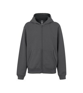 Dětská mikina (MUKUA KIDS ZIPPED HOOD SWEATSHIRT) > šedá (dark) > 1/2