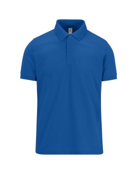 Pánská polokošile (B&C MY POLO 180) > modrá (royal) > 5XL