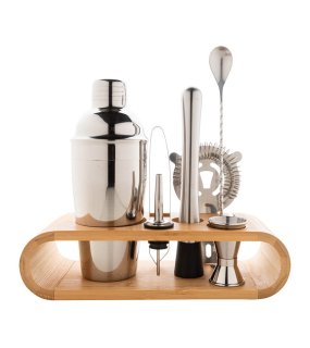 Koktejlový set > stříbrná / přírodní